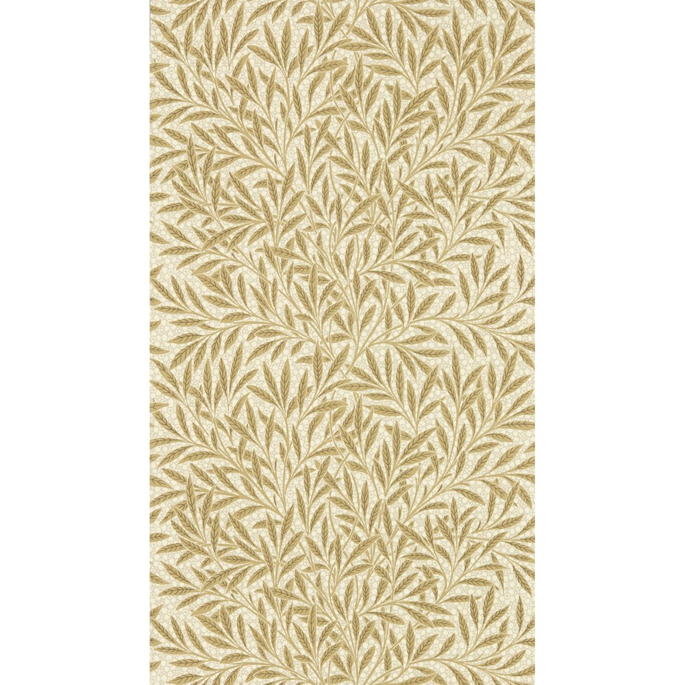 Emerys Willow Wallpaper 217185 by Morris & Co in Citrus Stone Beige